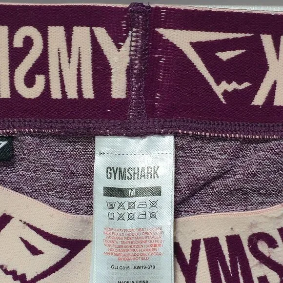 Gymshark Workout Leggings - Medium - Worn - Picture 2 of 5